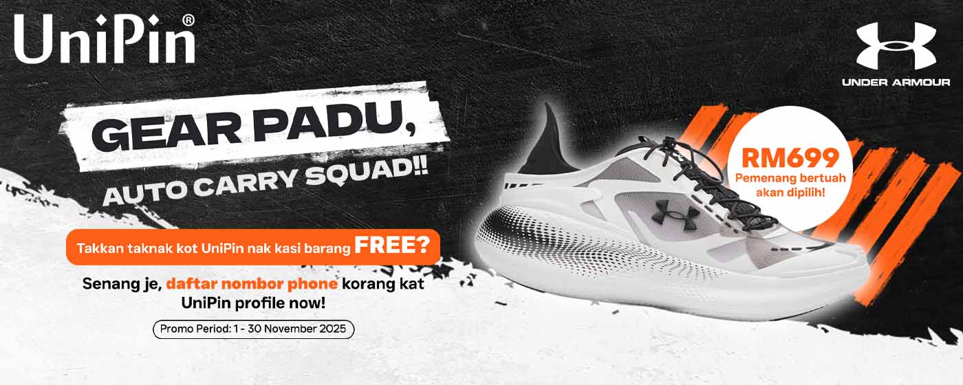 Nak menang kasut Under Armour baru bernilai RM699?! 🔥